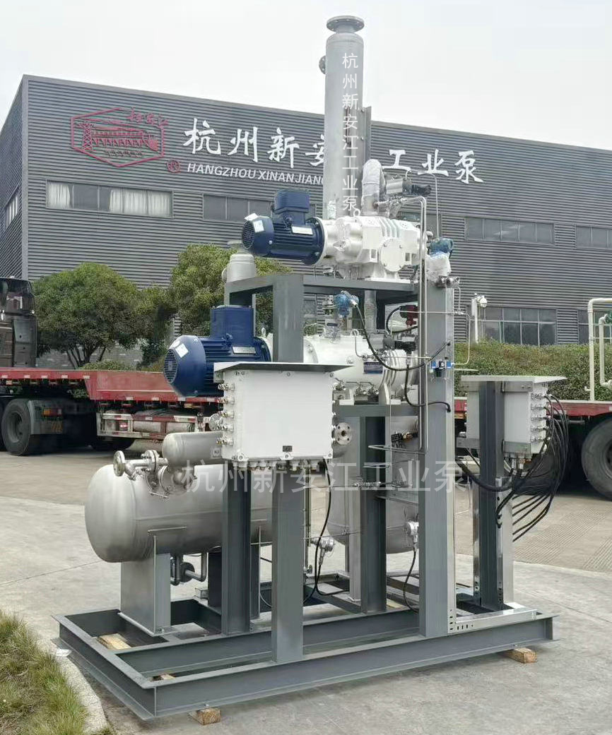 集成化羅茨螺桿真空機(jī)組，高效穩(wěn)定，勝任復(fù)雜苛刻工藝-杭州新安江工業(yè)泵有限公司